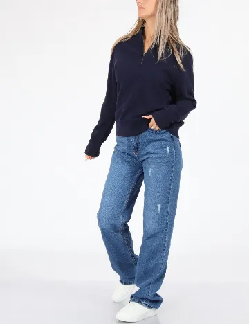 Bluza Oversize DOCKERS, bleumarin Albastru