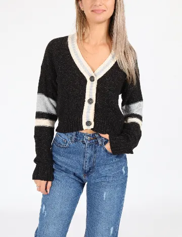 Cardigan American Eagle, gri inchis Gri