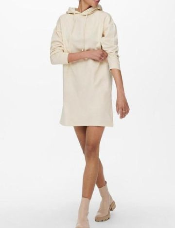 Rochie scurta Only, crem