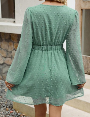 Rochie scurta SHEIN, verde