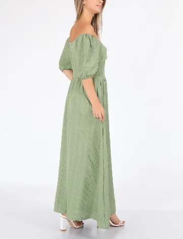 Rochie lunga SHEIN, verde Verde