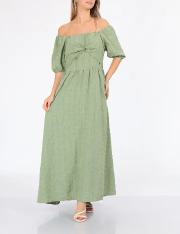 Rochie lunga SHEIN, verde Verde