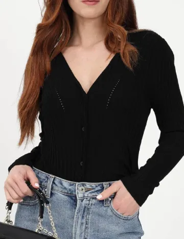 Cardigan Only, negru Negru