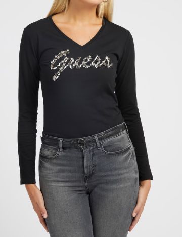 Bluza Guess, negru