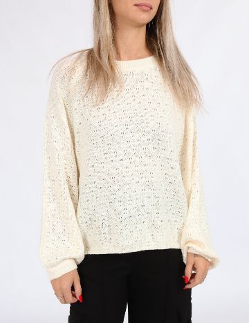 Bluza Jacqueline de Yong, crem