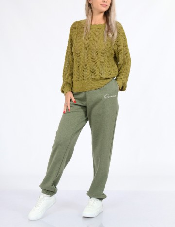 Pantaloni Guess, verde