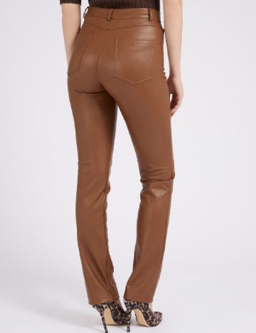 Pantaloni Guess, maro