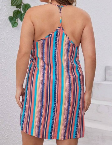 Rochie scurta SHEIN CURVE, mix culori