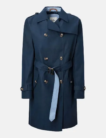 Trench Pepe Jeans London, bleumarin Albastru