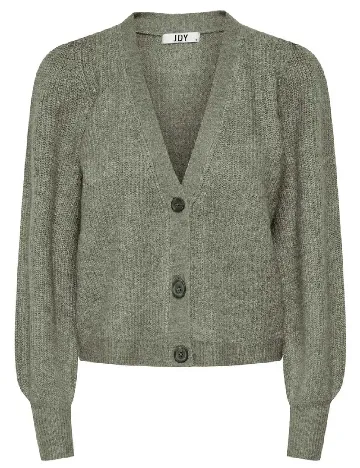 Cardigan Jacqueline de Yong, verde Verde