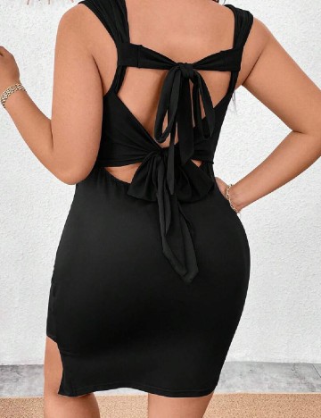 Rochie scurta SHEIN CURVE, negru