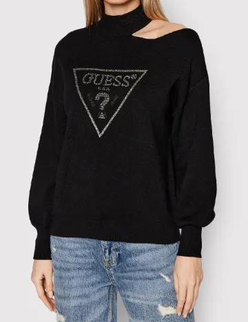 Bluza Guess, negru Negru