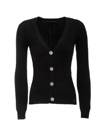 Cardigan Guess, negru Negru