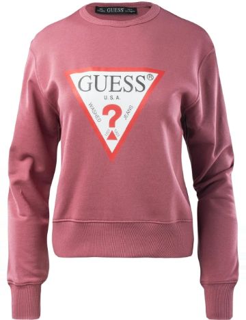 Bluza Guess, roz pudra inchis