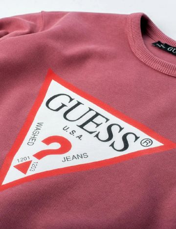 Bluza Guess, roz pudra inchis