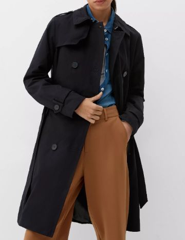 Trench s.Oliver, negru