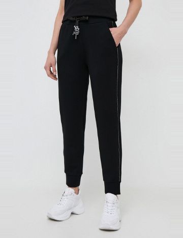 Pantaloni Guess, negru