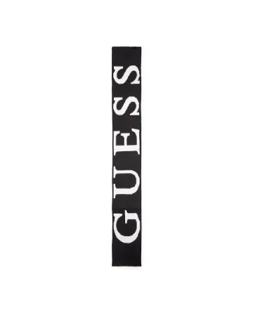 Fular Guess, negru Negru