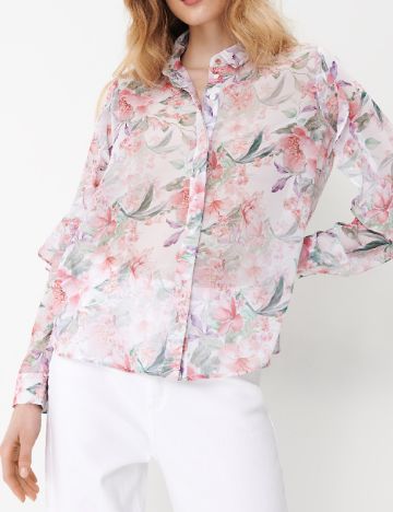 Camasa Mohito, floral print