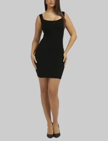 Rochie scurta Guess, negru Negru