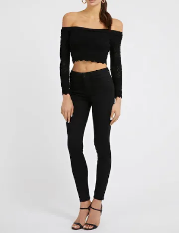 Top Guess, negru Negru