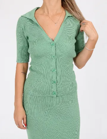 Bluza Guess, verde Verde