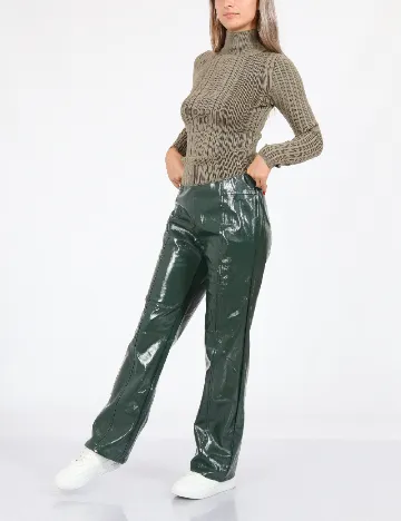 Pantaloni Guess, verde Verde