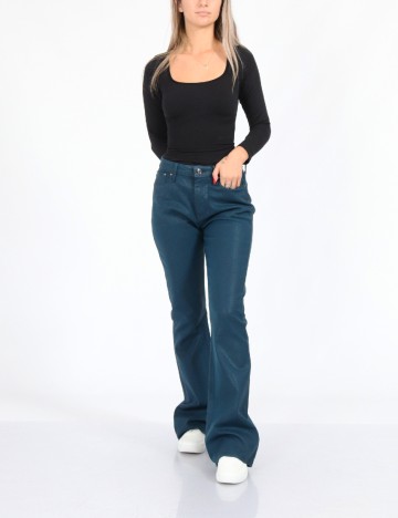 Pantaloni Guess, albastru