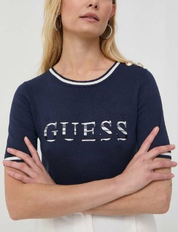 Bluza Guess, bleumarin