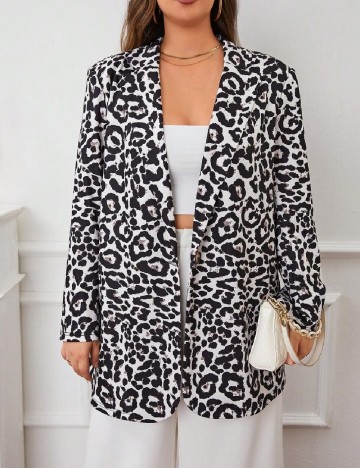 Sacou SHEIN CURVE, animal print