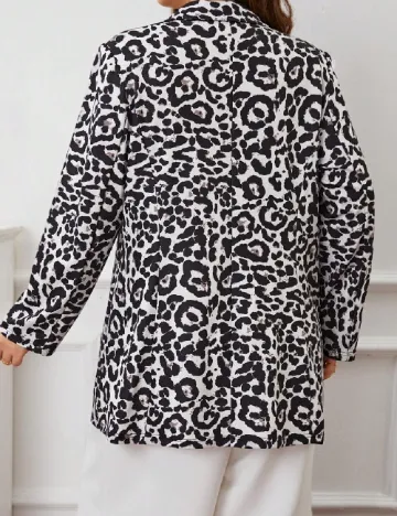 Sacou SHEIN CURVE, animal print Animal print