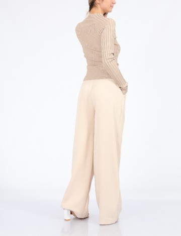 Pantaloni SHEIN, crem