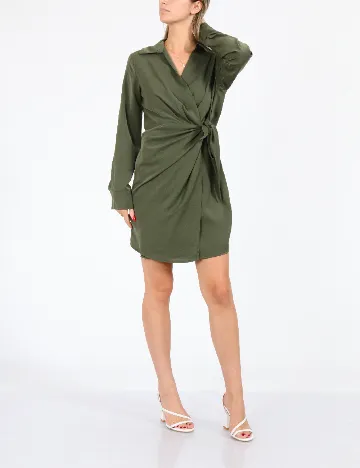 Rochie scurta SHEIN, verde Verde