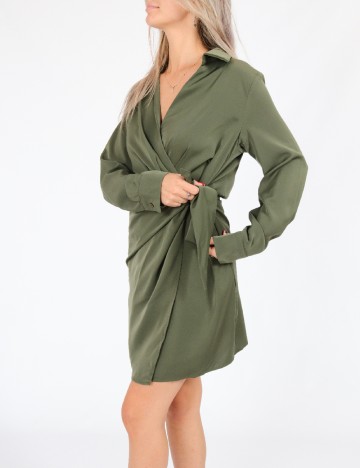 Rochie scurta SHEIN, verde