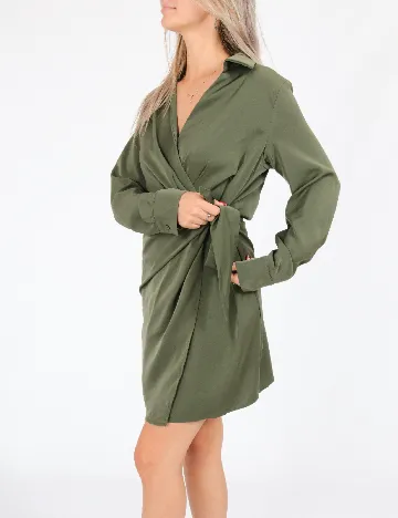 Rochie scurta SHEIN, verde Verde