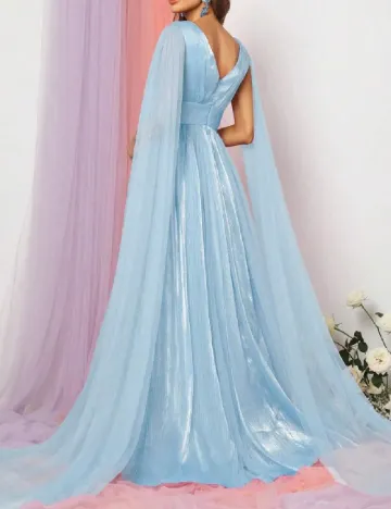 Rochie lunga Faeriesty, bleu