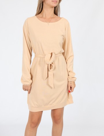 Rochie scurta SHEIN, crem