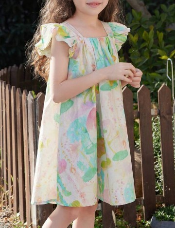 Rochie Shein Kids, mix culori