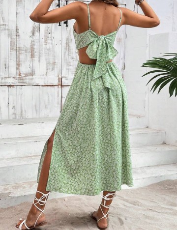 Rochie lunga SHEIN, verde