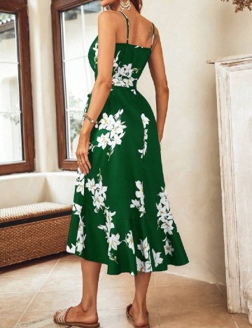 Rochie medie SHEIN, verde