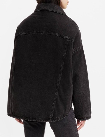 Jacheta Oversize Levi S, negru