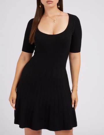 Rochie scurta Guess, negru