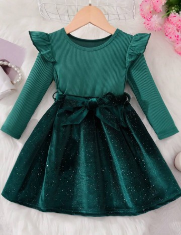 Rochie Shein Kids, verde