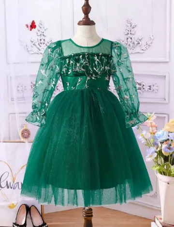 Rochie Shein Kids, verde Verde