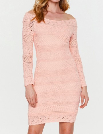 Rochie scurta Guess, roz