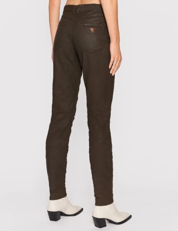 Pantaloni Guess, maro