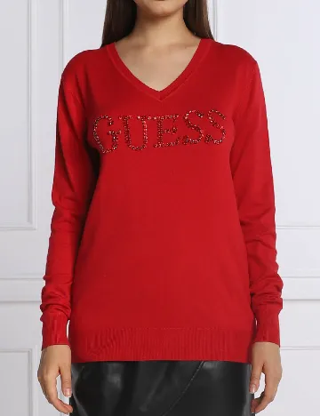 Bluza Guess, rosu Rosu