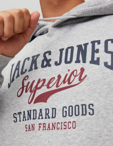 Hanorac Jack&Jones, gri Gri