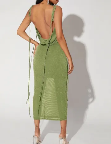 Rochie medie SHEIN, verde