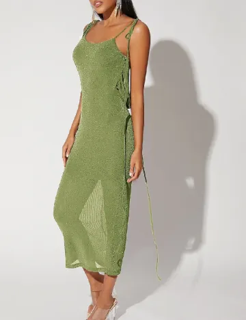 Rochie medie SHEIN, verde